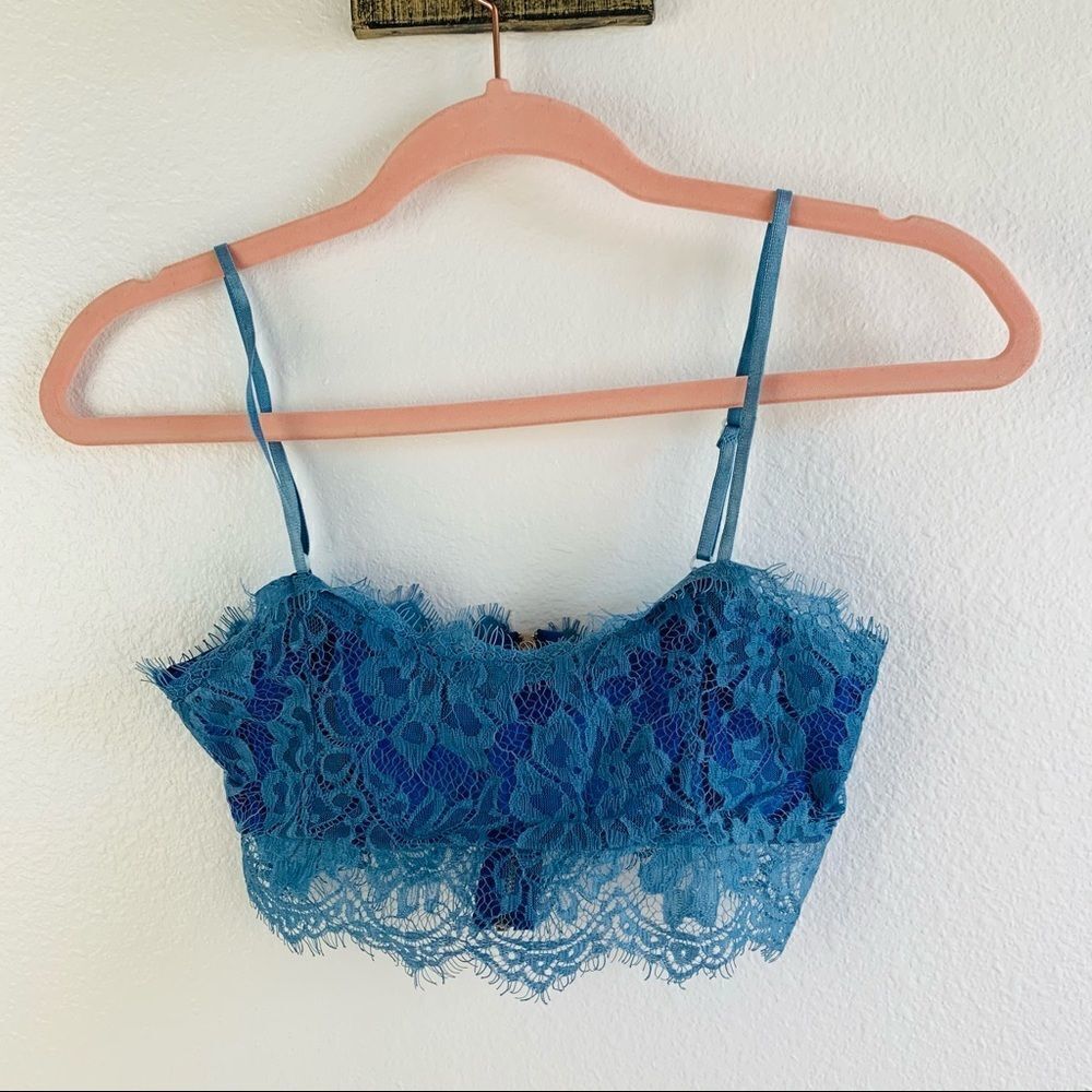 Blue Lace Bralette‎